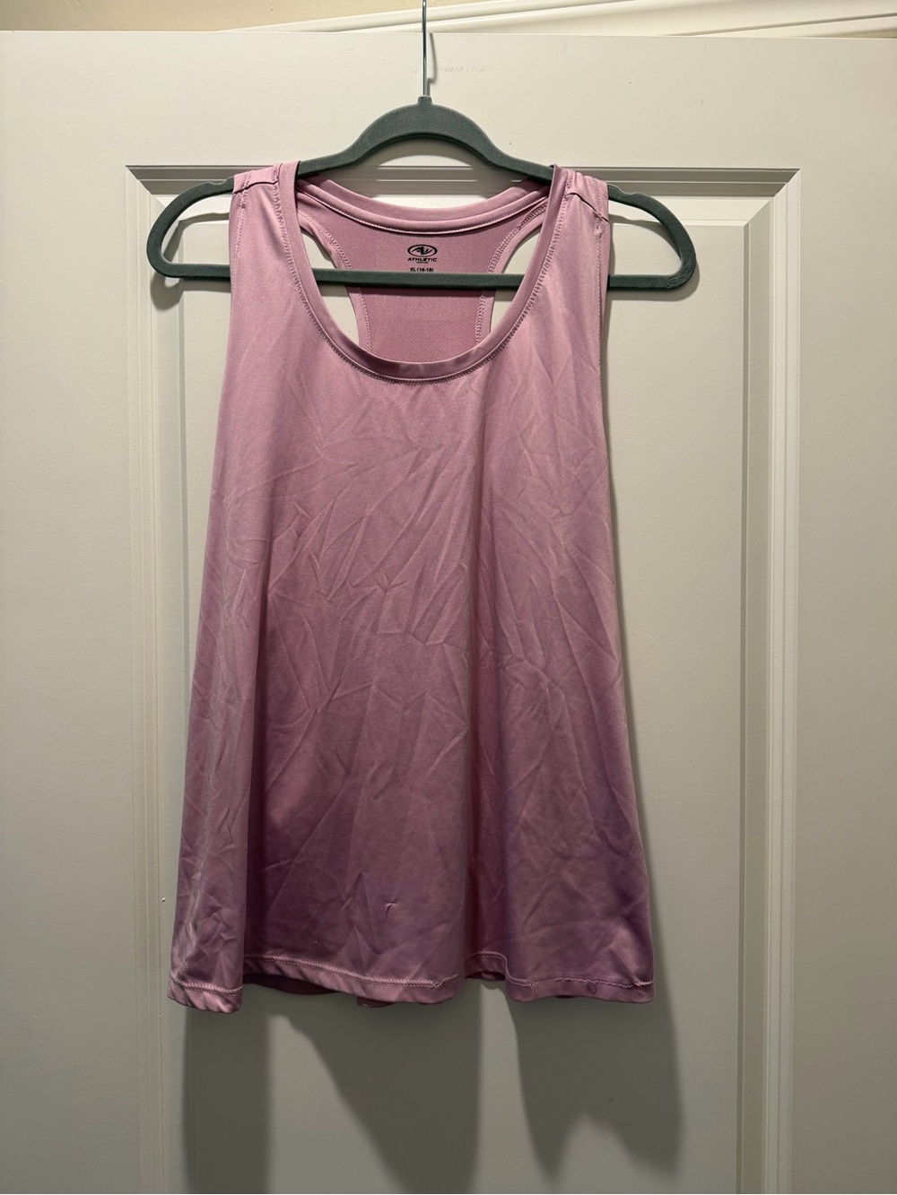 Athletic Works Pink Racerback Tank Top